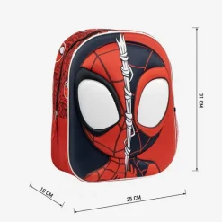 Mochila Infantil 3D Spidey - Perfecta para Aventureros Pequeños