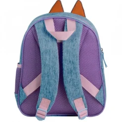 Mochila Infantil Escolar Bluey 100% Poliéster