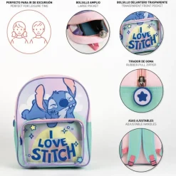 Mochila Infantil Stitch - Perfecta para Aventuras