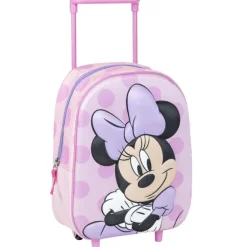 MOCHILA INFANTIL TROLLEY 3D MINNIE