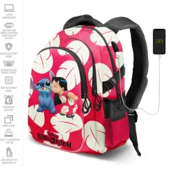 Mochila Lilo y Stitch Roja
