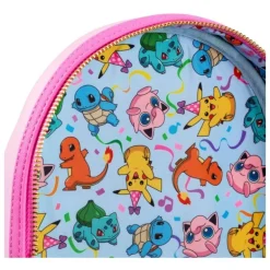 Mochila Mini Pokémon Friends Party de Loungefly - Nylon 23x12x27 cm