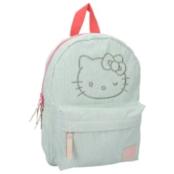 Mochila Sanrio Hello Kitty Have a Nice Day Verde - 100% Poliéster