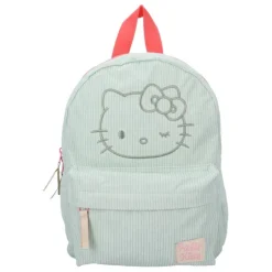 Mochila Sanrio Hello Kitty Have a Nice Day Verde - 100% Poliéster