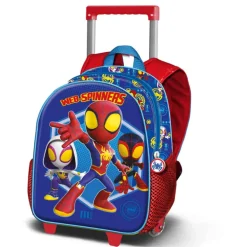 Mochila trolley infantil Spiderman Azul