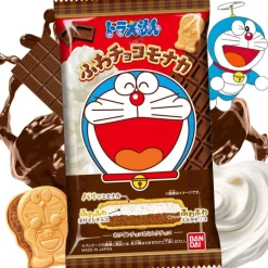 Monaka de Doraemon Sabor Chocolate y Nata: Delicia Japonesa