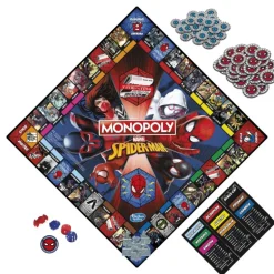 Monopoly Spider-man Marvel