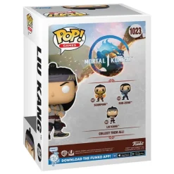 Mortal Kombat POP! Figura Liu Kang Dios del Fuego 9 cm