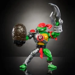 MOTU x TMNT: Figura Raphael Turtles of Grayskull 14 cm