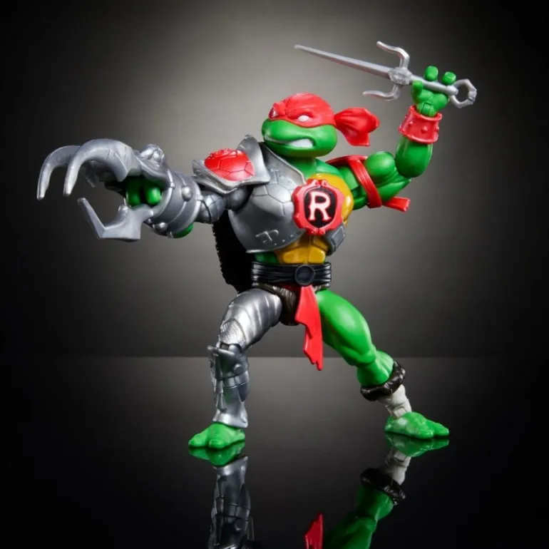 MOTU x TMNT: Figura Raphael Turtles of Grayskull 14 cm