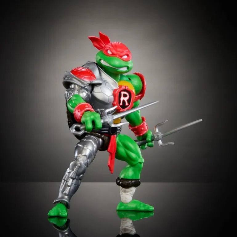 MOTU x TMNT: Figura Raphael Turtles of Grayskull 14 cm