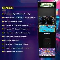 Máquina Arcade 1up Galaga Deluxe: Experiencia Retro
