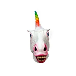 Máscara Cabeza Unicorn Pride Ghoulish