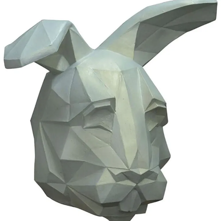 Máscara Conejo Poligonal Talla Única