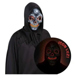 Máscara de Calavera con Luz