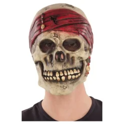 Máscara de Calavera Pirata para adultos