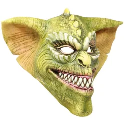 Máscara de Criatura Malévola Verde de Látex