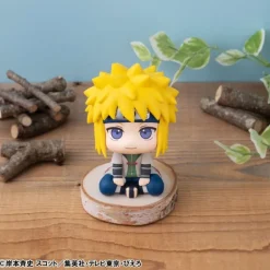 Naruto Shippuden Estatua PVC Look Up Naruto y Minato 11 cm