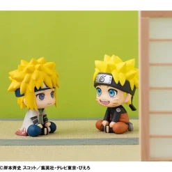 Naruto Shippuden Estatua PVC Look Up Naruto y Minato 11 cm