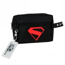 Neceser de Aseo Superman en Negro 100% PU