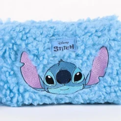 Neceser de Aseo Viaje Borreguillo Stitch Azul 100% Poliéster