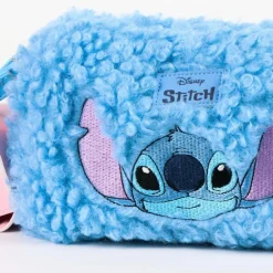 Neceser de Aseo Viaje Borreguillo Stitch Azul 100% Poliéster