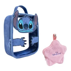 Neceser transparente Stitch Disney 16cm
