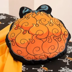 One Piece Almohada Mera Mera no Mi 45 cm - Licencia Oficial