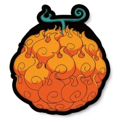 One Piece Almohada Mera Mera no Mi 45 cm - Licencia Oficial