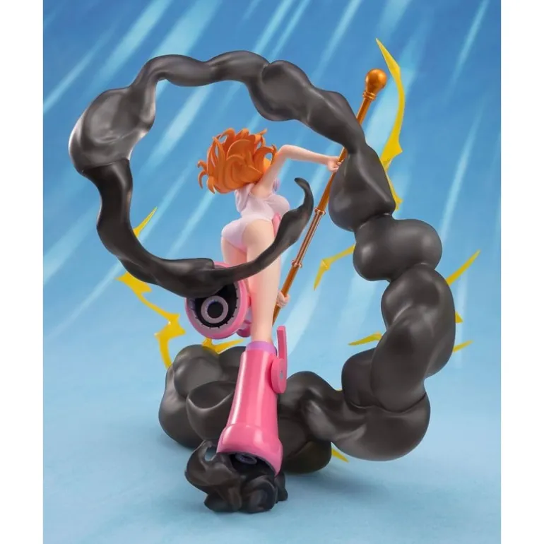 One Piece Figuarts ZERO Extra Battle Nami Lightning Blast Estatua 17 cm