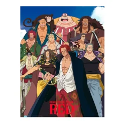 One Piece poster chibi RED