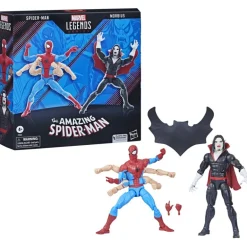 Pack 2 Figuras Hasbro Marvel Legends Spider-Man y Morbius 15 cm