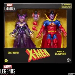 Pack 2 Figuras Hasbro Marvel Legends X-Men: Deathbird vs Gladiator