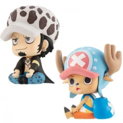 Pack 2 Figuras Megahouse One Piece Trafalgar Law y Chopper
