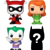 Pack 4 figuritas Bitty Pop! Harley Quinn DC Comics