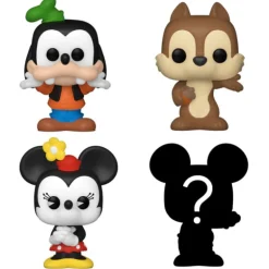 Pack 4 figuritas Bitty Pop! Goofy