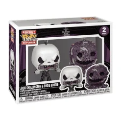 Pack 2 Llaveros POP! Vinyl Jack y Oogie de Pesadilla antes de Navidad