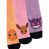Pack 3 Pares Calcetines Pokémon Heads Colormix 35-38
