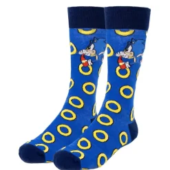 Pack 3 pares calcetines Sonic anillos