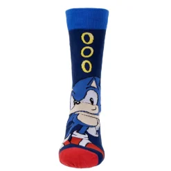 Pack 3 pares calcetines Sonic anillos