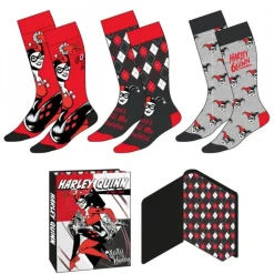 Pack Calcetines 3 Piezas Harley Quinn Multicolor TU 36/43