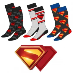 Pack Calcetines Superman 3 Piezas Multicolor 38/45