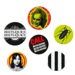 Pack chapas Beetlejuice Beetlejuice