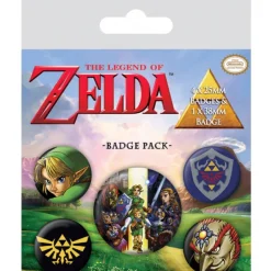 Pack chapas The Legend of Zelda Nintendo