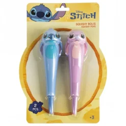 Pack de 2 Bolígrafo Stitch Multicolor 100% Silicona