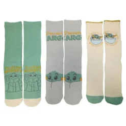 Pack de 3 Calcetines Grogu Star Wars L-XL