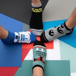 Pack de 12 Calcetines Star Wars Multicolor Talla 38-45