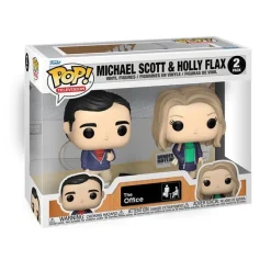 Pack de 2 Figuras POP! The Office Michael & Holly 9 cm