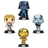 Pack de 4 Funkos POP! Star Wars 9 cm