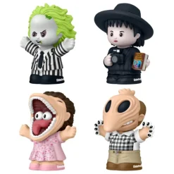 Pack de 4 Minifiguras Beetlejuice Little People 7 cm